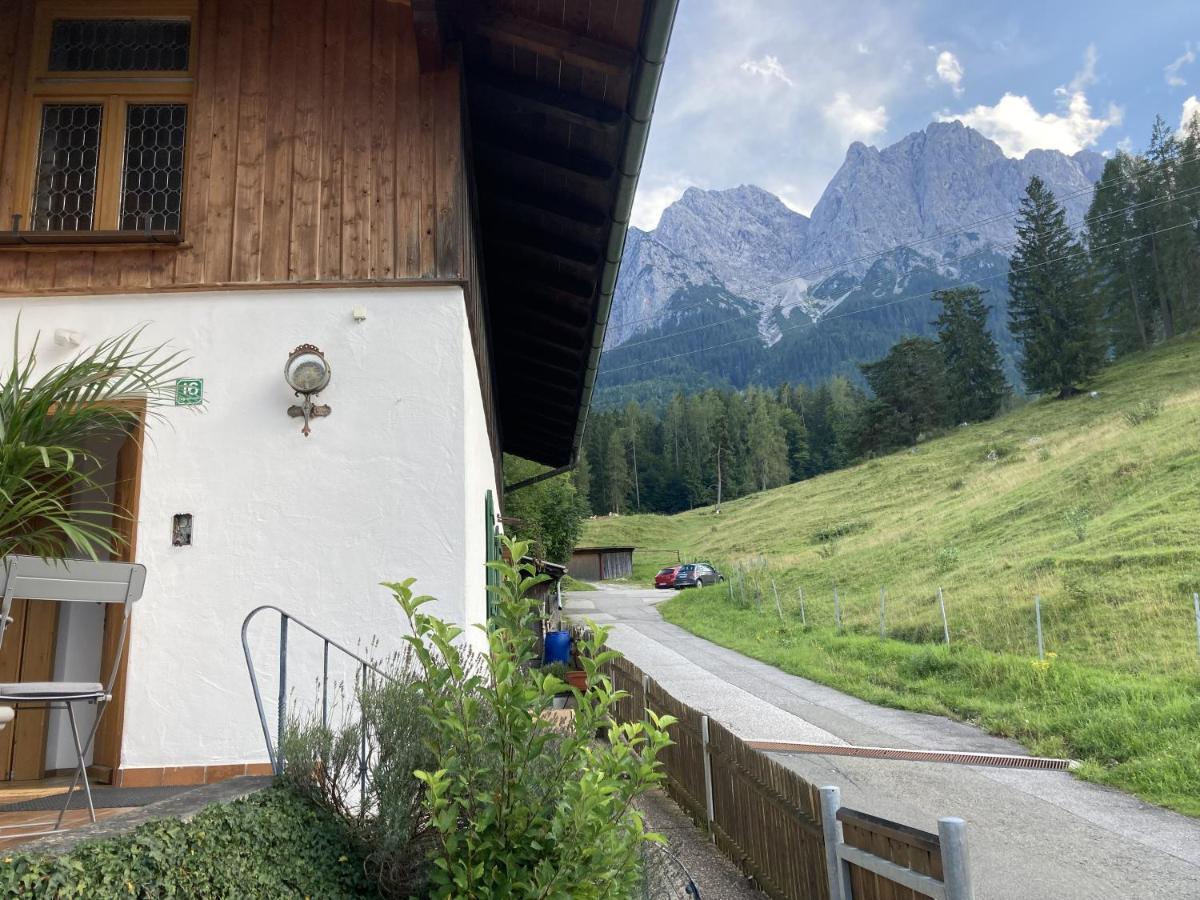 Ferienwohnung Zugspitznest غرينو المظهر الخارجي الصورة